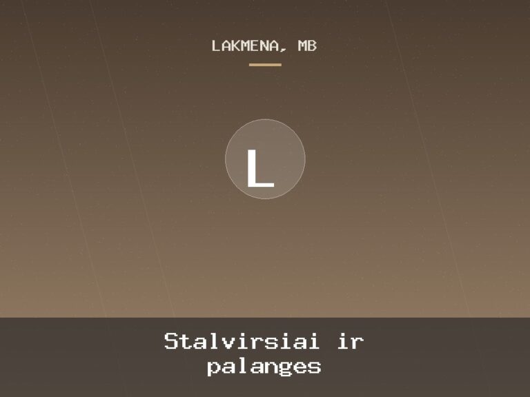 Stalvirsiai ir palanges