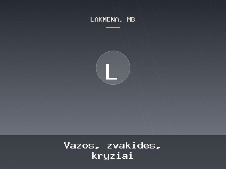Vazos, zvakides, kryziai